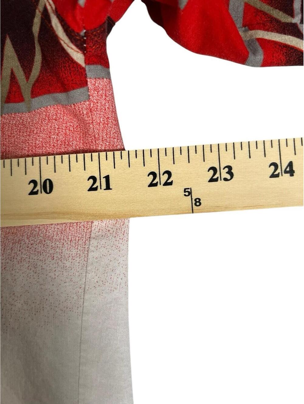 VINTAGE Express Rider Red Button Down - Picture 5 of 6